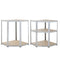 Stellingskast Hoek - Opbergplanken - Boutloze plank 180x70x40cm Gegalvaniseerd 875kg