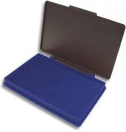 Stempelkussen blauw