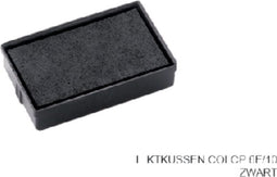 Stempelkussen Colop 6E/10 zwart | 5 stuks