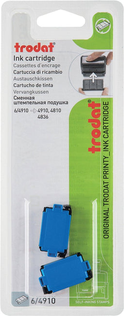 Stempelkussen Trodat Printy 6/4910 2 stuks blauw