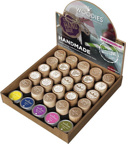 Stempels en stempelkussen Woodies Handmade