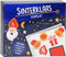 Stempelset Sinterklaas Inhoud: stempelkussen en 5 verschillende stempels. 10 velletjes papier