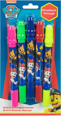 Stempelstift 2in1 PAW Patrol, 4st.