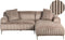 STENUM - Hoekbank 3-zits - Lichtbruin - Linkszijdig - Corduroy