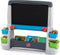 Step2 Jumbo Art Easel Schoolbord / Tekenbord / Krijtbord voor kinderen - Tweezijdig Schrijfbord van Kunststof met accessoires incl. vakjes en clips - 38x126x109cm