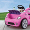Step2 Whisper Ride Loopwagen in Roze - Duwauto / Loopauto met duwstang - Voor kinderen vanaf 1,5 jaar