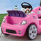 Step2 Whisper Ride Loopwagen in Roze - Duwauto / Loopauto met duwstang - Voor kinderen vanaf 1,5 jaar