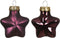 Ster glas l2b4.5h4 cm d.mv 12st