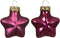 Ster glas l2b4.5h4 cm groentappl 12st