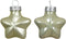 Ster glas l2b4.5h4 cm wit mint 12st