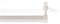 Steun voor stang in kast Stor Planet Cintacor Wit Ovaalvormig 15 x 25 mm (2 Stuks)