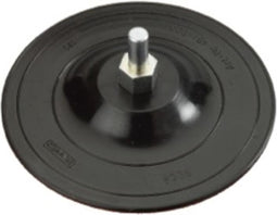 Steunschijf klit, 125 mm, asgat: m14