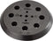 Steunschijf klit, 125 mm, standaard