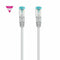 Stevige FTP-netwerkkabel categorie 7 NANOCABLE Cable de Red Cat.7 600MHZ LSZH SFTP PIMF AWG26, Gris,