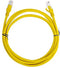 Stevige UTP-netwerkkabel categorie 5e Lanberg Geel - 2 m
