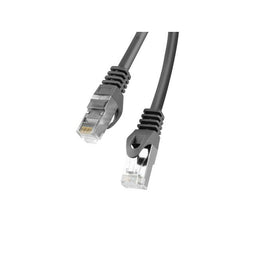 Stevige UTP-netwerkkabel categorie 6 Lanberg PCF6-10CC-0500-BK Zwart 5 m