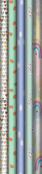 Stewo - Inpakpapier over the rainbow 200x70cm ass | 6 stuks
