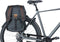Basil Miles Fietsrugzak Nordlicht - Fietstas en Rugtas - Waterdicht Tarpaulin - Zwart - 13 Liter