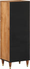 vidaXL - Hoge - kast - 40x33x110 - cm - massief - mangohout