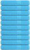 vidaXL - Saunahanddoeken - 10 - st - 80x200 - cm - 360 - g/m² - 100% - katoen - turquoise