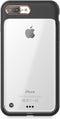 STI:L Monokini Backcover Hoesje - Geschikt voor Apple iPhone 8 Plus - Gsm case - Charcoal Black