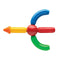 Stick-O Basic Set - 20 onderdelen - magnetisch speelgoed - speelgoed 1 jaar - peuter speelgoed jongens en meisjes - baby speelgoed - speelgoed jongens 2 jaar