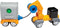 Stick-O Constructieset - magnetisch speelgoed - 32 modellen - magneten speelgoed - baby blokken