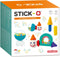 Stick-O Pop Friends set - magnetisch speelgoed - 10 stuks - magneten speelgoed - baby blokken