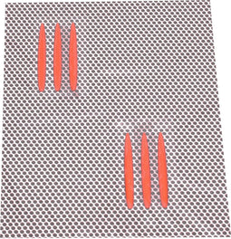 STICKER ARROW INT.3-D 7CM RED