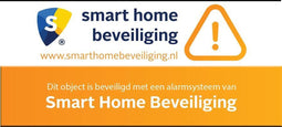 Sticker camerabewaking - Smart Home Beveiliging - Plakt aan de achterkant - Weerbestendig - Camerabewaking sticker