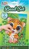 Sticker Kralenkunst - Tijger
