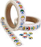 Sticker Ogen Kleur, 2000st.