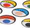 Sticker Ogen Kleur, 2000st.