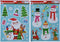 Sticker pvc l41b29h0.1 cm a2 I kerst
