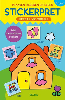 Stickerpret - Eerste woordjes (3-5 j.)
