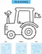 Stickerpret voor kleine handjes 2-4 jaar