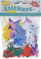 Stickers foam - dieren - voertuig