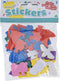 Stickers foam - dieren - voertuig