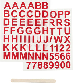 Stickers Letters & Cijfers