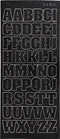 Stickers vel 10x23 cm grote hoofdletters