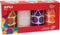 Stickerset Apli Gomets 4 Onderdelen Multicolour Geometrische vormen (4 Onderdelen)
