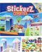 StickerZ Stickerboek Verschillende Voertuigen met Herbruikbare (Raam) Stickers