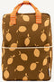 Sticky Lemon Backpack/Boekentas Farmhouse L - Special edition - Lemons - Soil green