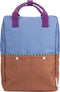 Sticky Lemon Backpack/Boekentas Large Better Together - Colourblocking - Badminton Blue - Leather Ball