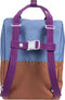 Sticky Lemon Backpack/Boekentas Large Better Together - Colourblocking - Badminton Blue - Leather Ball