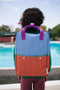 Sticky Lemon Backpack/Boekentas Large Better Together - Colourblocking - Badminton Blue - Leather Ball