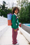 Sticky Lemon Backpack/Boekentas Large Better Together - Colourblocking - Badminton Blue - Leather Ball