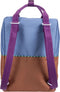 Sticky Lemon Backpack/Boekentas Large Better Together - Colourblocking - Badminton Blue - Leather Ball