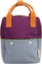 Sticky Lemon Backpack/Boekentas Small Better Together - Colourblocking - Purple Tights - Badminton Blue