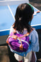 Sticky Lemon Backpack/Boekentas Small Better Together - Colourblocking - Purple Tights - Badminton Blue